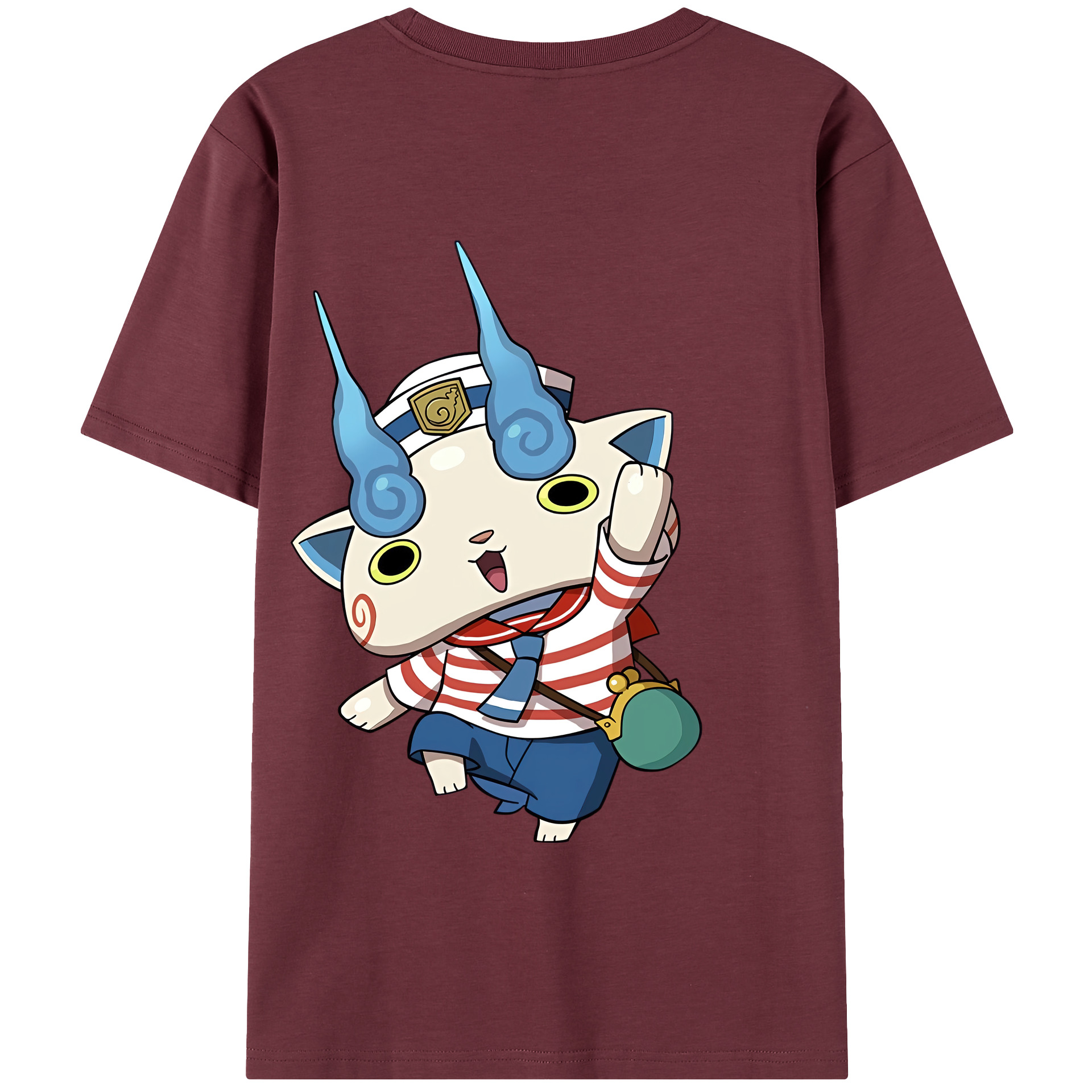 （画像用） 妖怪ウォッチ Yo-kai Watch 綿100％半袖Tシャツ（背面プリント）